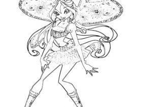 Coloriage Des Winx Enchantix A Imprimer Gratuit Coloriage Winx Club Believix