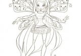 Coloriage Des Winx Enchantix A Imprimer Gratuit Fairy Coloring Pages