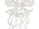 Coloriage Des Winx Enchantix A Imprimer Gratuit Fairy Coloring Pages