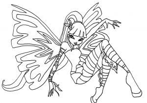 Coloriage Des Winx Sirenix Coloriage Winx Sirenix Tecna