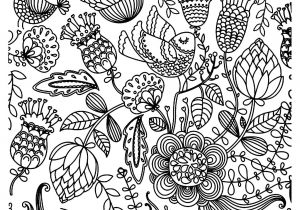 Coloriage Destressant En Ligne Coloriage Antistress Oiseaux Dessin