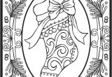Coloriage Destressant Noel Christmas Stocking Hand Sewing Pinterest