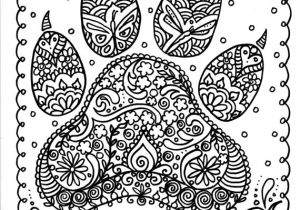 Coloriage Destressant Pour Adulte Instant Download Dog Paw Print You Be the Artist by Chubbymermaid