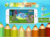 Coloriage Detente En Ligne Cute Cats Creative   Colorier Coloriage Livres