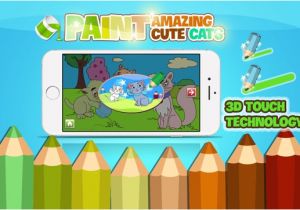 Coloriage Detente En Ligne Cute Cats Creative   Colorier Coloriage Livres