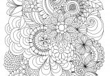 Coloriage Détente Pour Adulte Flowers Abstract Coloring Pages Colouring Adult Detailed Advanced