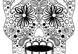 Coloriage Dia De Los Muertos 6 Day Of the Dead Crafts Coloring Pages Diy Skull Masks