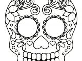 Coloriage Dia De Los Muertos Sugar Skull Template Rfect for A "day Of the Dead" Lesson