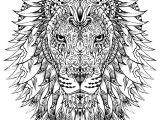 Coloriage Difficile A Imprimer Coloriage Adulte Difficile Tete Lion Dessin