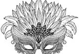 Coloriage Difficile A Imprimer Coloriage Difficile à Imprimer Masque à Plumes Artherapie