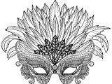 Coloriage Difficile A Imprimer Coloriage Difficile à Imprimer Masque à Plumes Artherapie