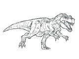 Coloriage Dinosaure Jurassic Park Coloriage De Dinosaure T Rex Dinosaures A Colorier Dinosaure