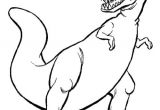 Coloriage Dinosaure Tyrannosaure Dinosaur who Has Sharp Teeth Coloring for Kids