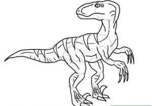 Coloriage Dinosaure Velociraptor Dinosaur Pencil Drawing at Getdrawings