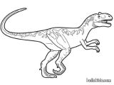 Coloriage Dinosaure Velociraptor Spinosaurus Coloring Pages Hellokids
