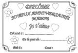 Coloriage Diplome Dela Meilleure Maman Coloriage Dipl´me Anniversaire Mamie Et Grand M¨re