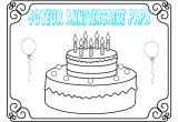 Coloriage Diplome Joyeux Anniversaire Papa Coloriage Ballon Anniversaire Papa