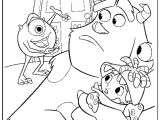 Coloriage Disney Monstre Et Compagnie Porte Dessin Az Coloriage