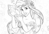 Coloriage Disney Princesse Ariel Disney Princess Coloring Pages Ariel