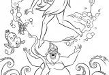 Coloriage Disney Princesse Ariel Walt Disney Coloring Pages Flounder Sebastian Princess Ariel