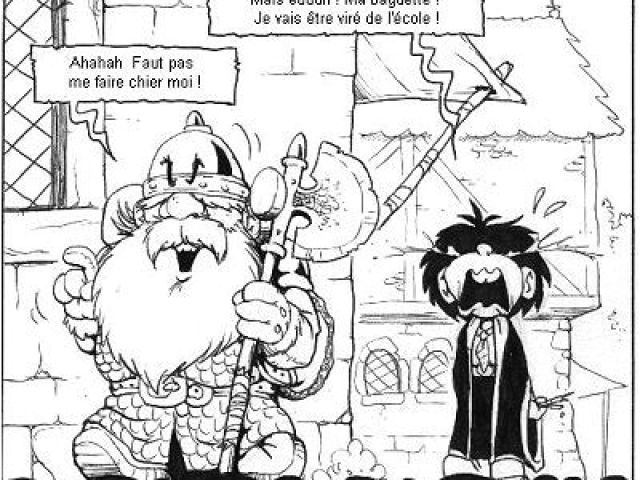 Coloriage Donjon De Naheulbeuk Le Donjon De Naheulbeuk Deuxi¨me Saison