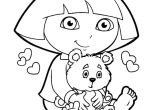 Coloriage Dora A Imprimer Gratuit Coloriage Dora Exploratrice Jecolorie