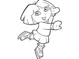 Coloriage Dora Et La Princesse Des Neiges Coloriage Dora Princesse Des Neiges Dessin