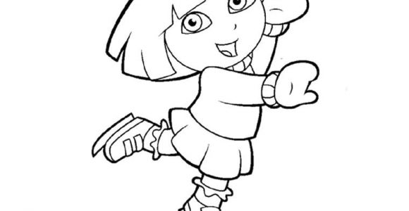 Coloriage Dora Et La Princesse Des Neiges Coloriage Dora Princesse Des Neiges Dessin