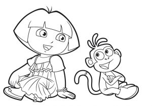 Coloriage Dora Gratuit A Imprimer Coloriages Dora à Imprimer – Backupyourbrain