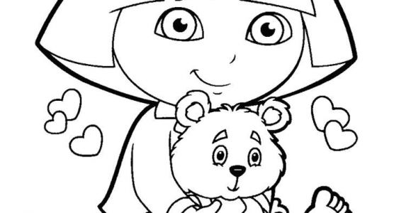 Coloriage Dora Gratuit En Ligne Coloriage Dora Exploratrice Jecolorie