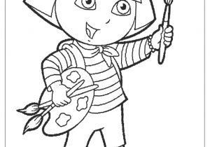 Coloriage Dora Gratuit En Ligne Dora L Exploratrice Coloriages à Imprimer Gratuits