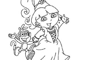 Coloriage Dora Sirene Coloriage Dora   Imprimer