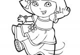 Coloriage Dora Sirene Coloriage Dora   Imprimer