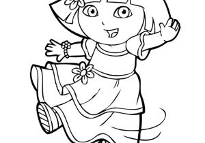 Coloriage Dora Sirene Coloriage Dora   Imprimer