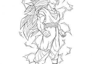 Coloriage Dragon Ball Gt Sangoku Super Sayen 4 55 Beau Stock De Dessin Dragon Ball Z