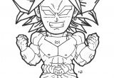 Coloriage Dragon Ball Z Broly Super Saiyan Dessin Facile Dragon Ball