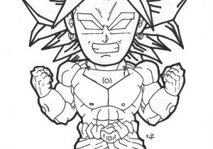 Coloriage Dragon Ball Z Broly Super Saiyan Dessin Facile Dragon Ball