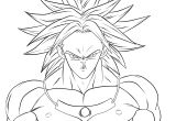 Coloriage Dragon Ball Z Broly Super Saiyan Dessin Facile Dragon Ball