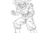 Coloriage Dragon Ball Z Goku Les 53 Meilleures Images De Coloriage