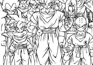 Coloriage Dragon Ball Z Gratuit Coloriage Dragon Ball Z Gratuit à Imprimer