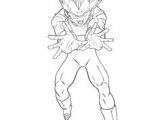 Coloriage Dragon Ball Z Sangohan Super Sayen 4 A Black & White Drawing Inspired by the Character Of Cell In Dragon