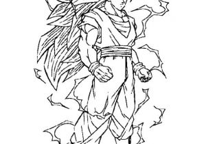 Coloriage Dragon Ball Z Sangoku Super Sayen 3 Coloriage Dragon Ball Z Sangoku Super Sayen 5