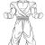 Coloriage Dragon Ball Z Sangoku Super Sayen 3 Goku Super Saiyan 4 Coloring Pages Images
