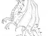 Coloriage Dragon Qui Crache Du Feu Pages   Colorier De Dragons 100 Images En Noir Et Blanc