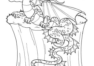 Coloriage Dragon Qui Crache Du Feu Pages   Colorier De Dragons 100 Images En Noir Et Blanc