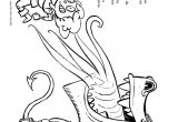 Coloriage Dragon Qui Crache Du Feu Une Dame Poursuivit Par Un Dragon Cracheur De Feu  