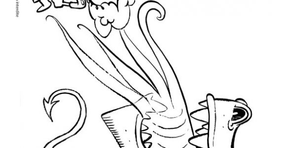 Coloriage Dragon Qui Crache Du Feu Une Dame Poursuivit Par Un Dragon Cracheur De Feu  