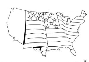 Coloriage Drapeau Des Etats Unis Coloriage Usa Meilleures Idées Coloriage Pour Les Enfants
