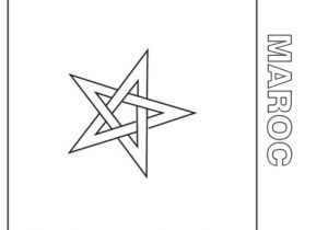 Coloriage Drapeau Du Maroc Coloriage Du Drapeau Du Maroc Les Drapeaux Du Monde Sur