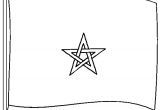 Coloriage Drapeau Du Maroc Coloriage Du Drapeau Marocain Coloriages De Drapeaux à